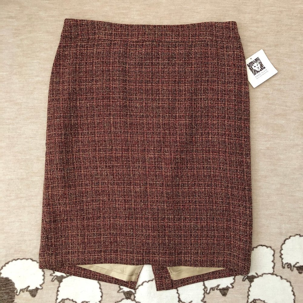 NWT Anne Klein Pencil Skirt
